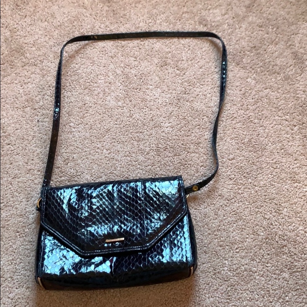 Vintage Snake Shoulder Bag